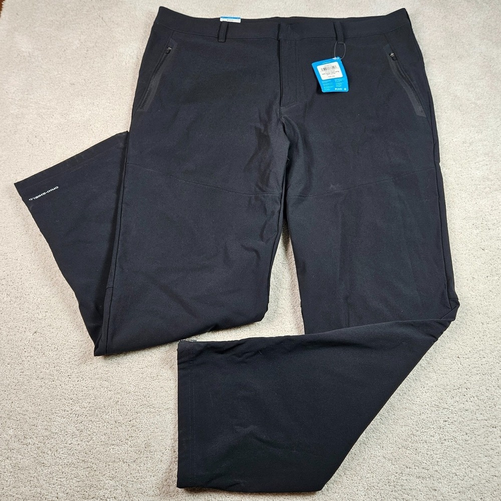 NWT's Columbia Men 42 Long Omni Shield Pants Hiking Gorpcore Outdoor Travel Tech